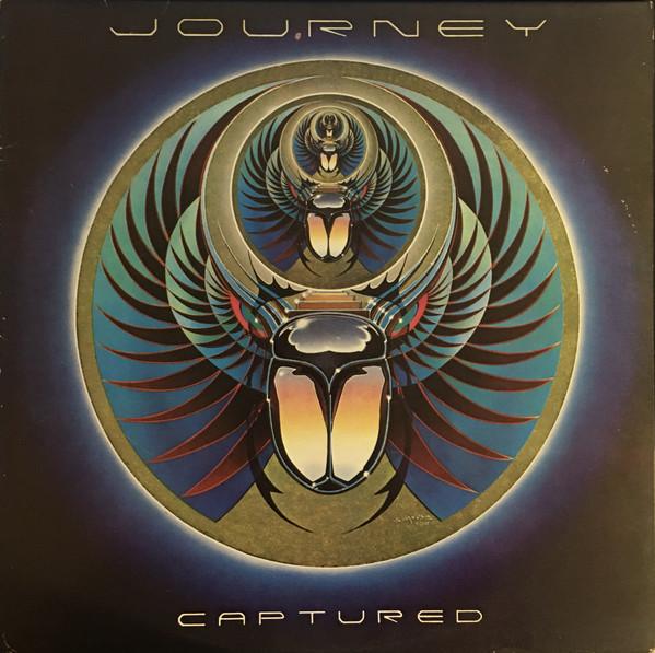 Виниловая пластинка JOURNEY Captured 40AP20012 CBS SONY 1981 Япония Рок Б/у