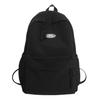 School Bag Junior High School Female High School Student Backpack Travel Solid Color Large Capacity Backpack