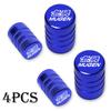 For Honda Mugen Power Civic 5D Accord 8 CRV Hrv Fit Jazz Car Wheel Tire Valve Caps Tyre Stem Covers Airdust Waterproof wsdm59