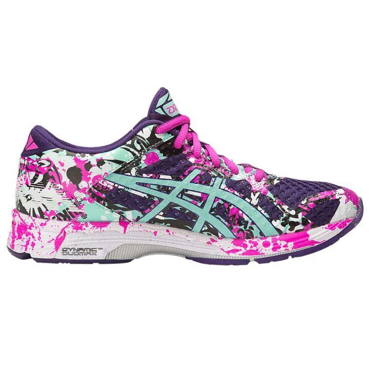 Asics Gel-Noosa Tri 11 Прочные Дышащие Низкие Кроссовки Женские фиолетовые разноцветные T676N-3378