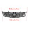 Front Grille Racing Grill For Infiniti G37 2 Door Coupe 2008-2013 Q60 2014-2015 Upper Bumper Hood Radiator Mesh Grid