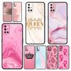 Чехол для телефона Queen из розового золота и розового мрамора для OnePlus 10 9 Pro 9T 10R 9R 9RT 8T 8 7 6T 7T Nord 2T CE 2 5G N200 N10 N100 Мягкий чехол