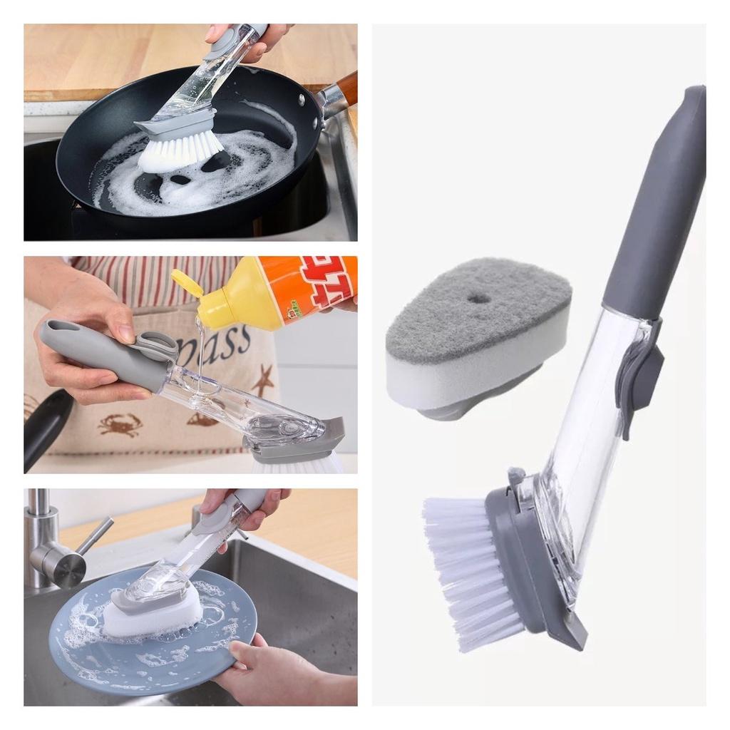 Ultimate Kitchen Pot Cleaning Tool With Non-stick Bristles