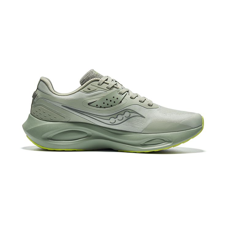 SAUCONY Phoenix LS Casual Comfortable Non-Slip Durable Low-Top Running Shoes Men Running Shoes Green S28202-3