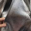 Искусственная ПУ Экологичная Мягкая Сумка Кожа Чешуя Дракона Металлическая Ткань Для ручной работы DIY Стена-фон Жесткая Сумка Материал для дивана