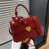 Свадебная сумка женская 2024 новая модная сумка высокого класса красная сумка для мам обычно доступна свадебная и невеста сумка