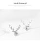 Della 925 Silver Reindeer Stud Earrings: Elegant, Trendy & Distinctive for Women 2022