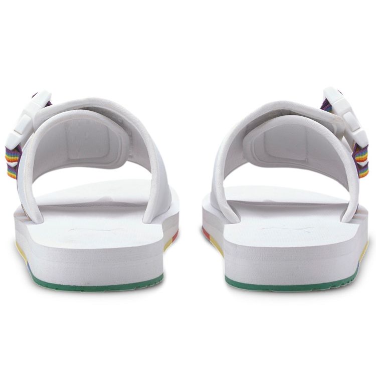 Puma Wilo Lux Sandal Nylon Rainbow Unisex Sneakers White High-Risk-Red 372554-01