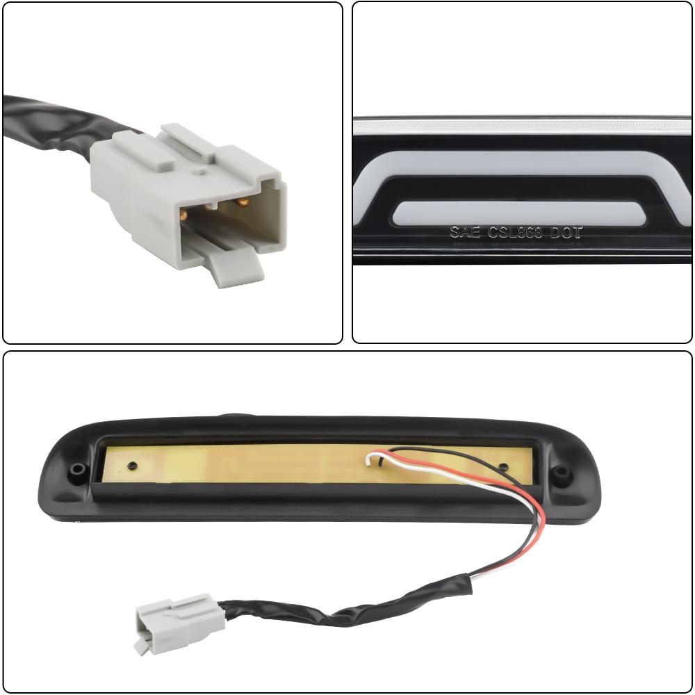 Светодиодный третий стоп-сигнал для 1999-2016 Ford F250 F350 Ranger Super Duty Cargo DRL дополнительный задний стоп-сигнал с высоким креплением для автомобилей