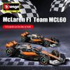Bimeigao 1:43 McLaren MCL60 2023 F1 Racing Alloy Car Model