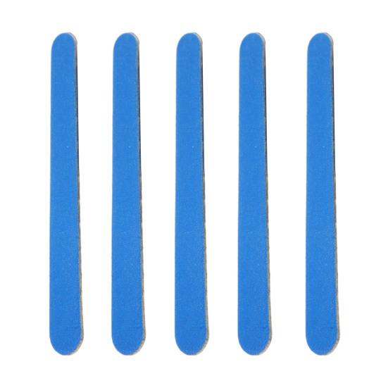 20/100Pcs 100/180 Grit Wooden Nail Files Compact Portable Multipurpose DIY Disposable Nail Files Manicure Tool Set