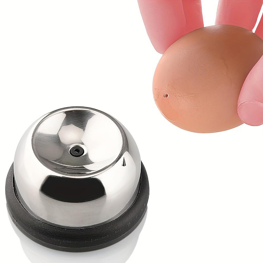Stainless Steel Egg Puncher For Boiled Eggs Anti-Crack Steaming Tool Kitchen Accessory