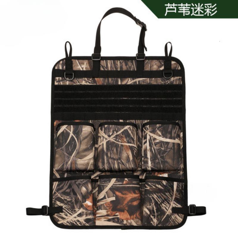 Outdoor multi-purpose hanging bag, car seat back storage bag, tactical car hanging bag, camping hanging storage bag