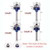 4 Corner Woodworking Milling Cutter 6.35mm Shank Classical Cutter Bit Round Router Bit  Furniture