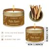 Ароматические свечи Palo Santo Премиальные Palo Santo Очищение Поднятие Энергии Очищающая свеча для Медитации Зимние Подарки Подарок для Женщины