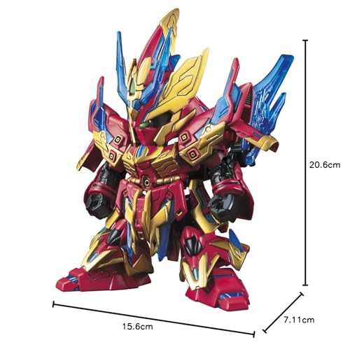 BANDAI SPIRITS SD Gundam Sangoku Soketsuden Zhang Liao Sazabi пластиковая модель с цветовой кодировкой