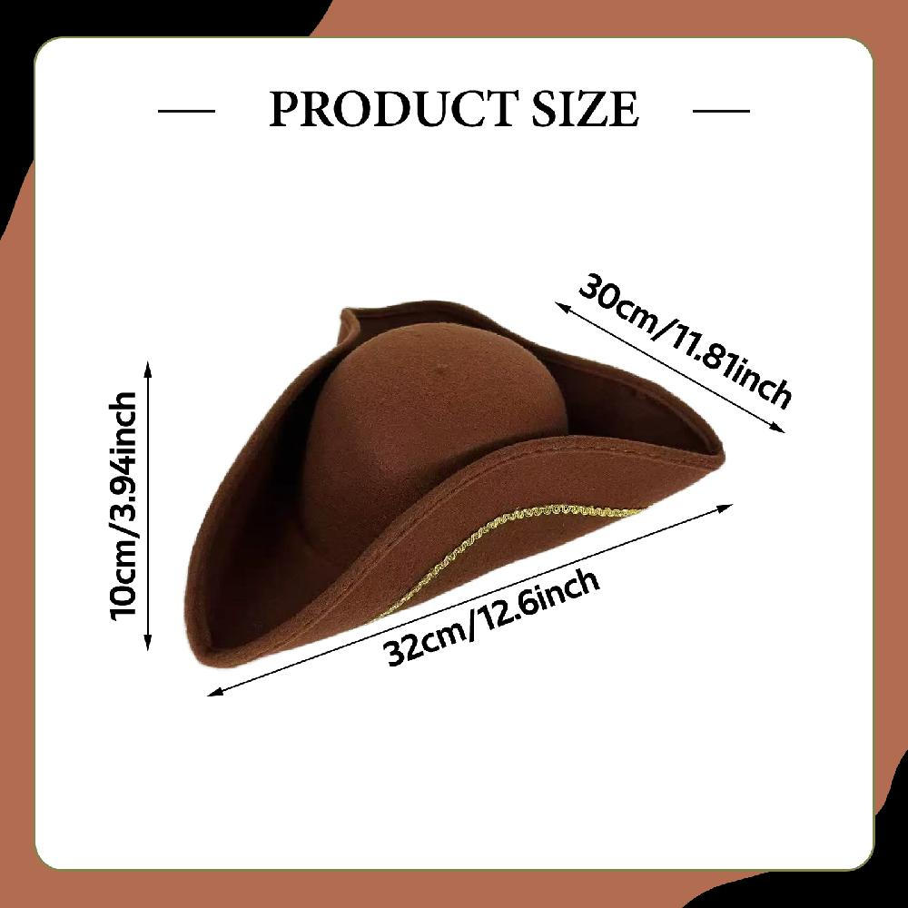 Декоративная пиратская шляпа для взрослых мужчин/женщин для выступлений на сцене, ролевых игр