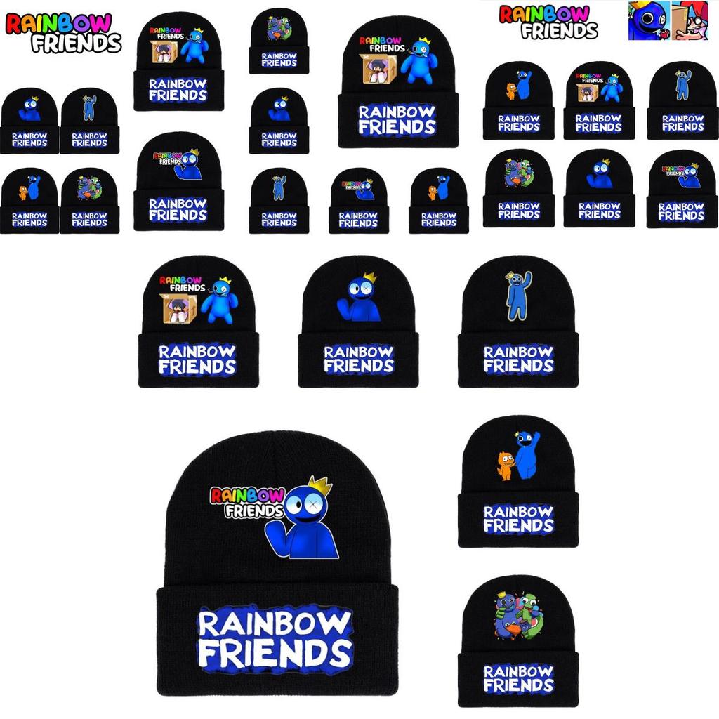 Вязаная шапка Roblox Rainbow Friends Мягкая и теплая Рождественский подарок для мужчин и женщин