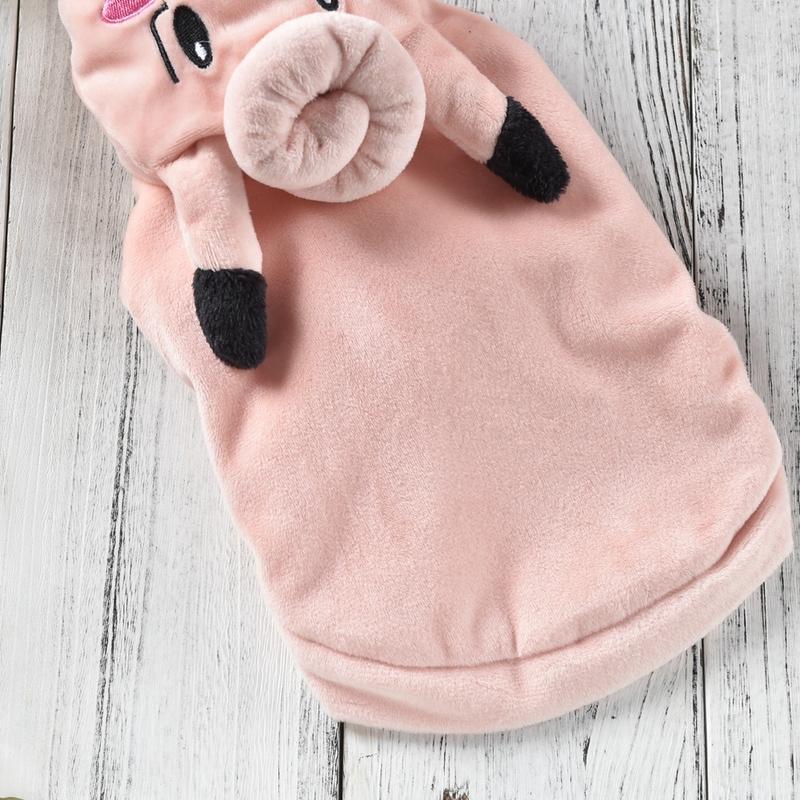 Pink Apparel For Small Breed Dog Autumn Winter Halloween Pet Hoodie Suit For Cat Chihuahua Yorkshire Puppy Outfit Coat And Jacke