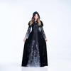 Halloween Adult Reaper Dress, Scary Skull Vampire Cosplay Suit Bar Stage Costume