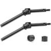 OGRC 1/24 Steel Front Axle Drive Shaft CVD Set for 1/24 Axial SCX24 C10/JLU/Bronco/Gladiator/Deadbolt Upgrades Parts-2pcs