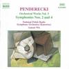 CD KRZYSZTOF PENDERECKI, ANTONI WIT, P - Orchestral Works Vol. 3 - Symphonie 8554492 Naxos 2000 Europe ObiClassical Used