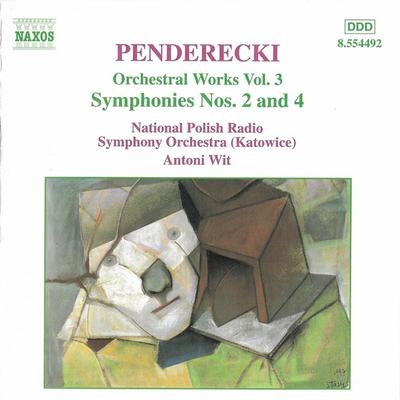 CD КШИШТОФ ПЕНДЕРЕЦКИЙ, АНТОНИ ВИТ, П - Оркестровые произведения Том. 3 - Симфония 8554492 Naxos 2000 Европа ObiClassical Б/У