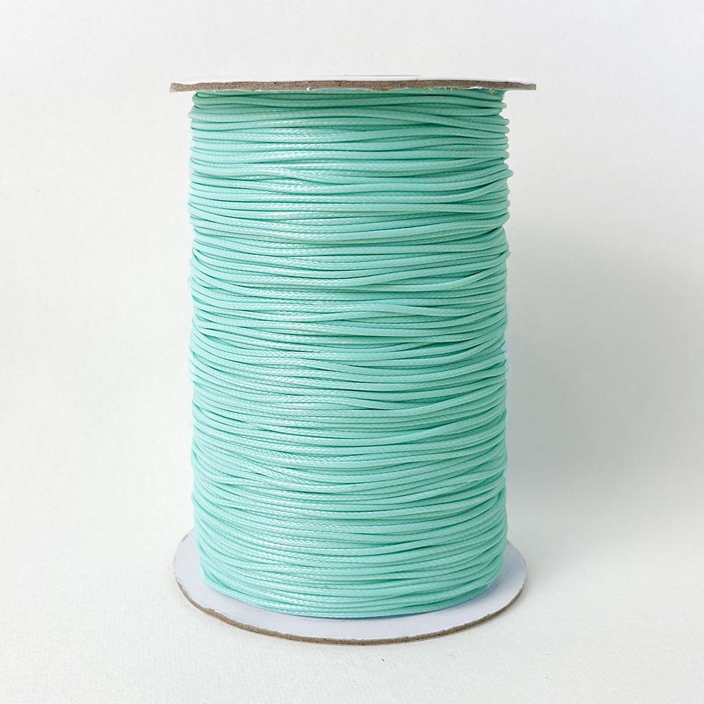 Корейская вощеная веревка 1 мм: Ювелирные изделия и подвеска Ожерелье/Плетеный браслет с ПУ кожей