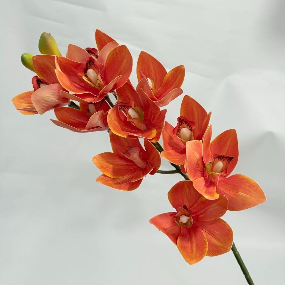 Fashion 10 Head Artificial Flowers Festival Party Supplies Handmade Magnolia Fake Flowers Craft Floral False Flowers Outdoor