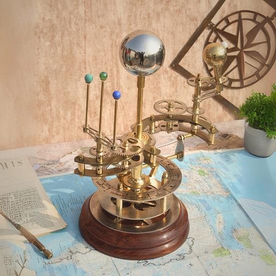 Orrery Fully Functional Tellurion Celestial Gift for Astro Lovers Christmas Gift
