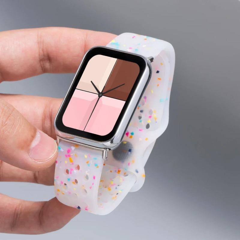 Силиконовый ремешок для Redmi watch 4 5 Ремешок для часов Спортивный ремешок для часов для Xiaomi Band 9 8 Pro Сменный браслет Аксессуары
