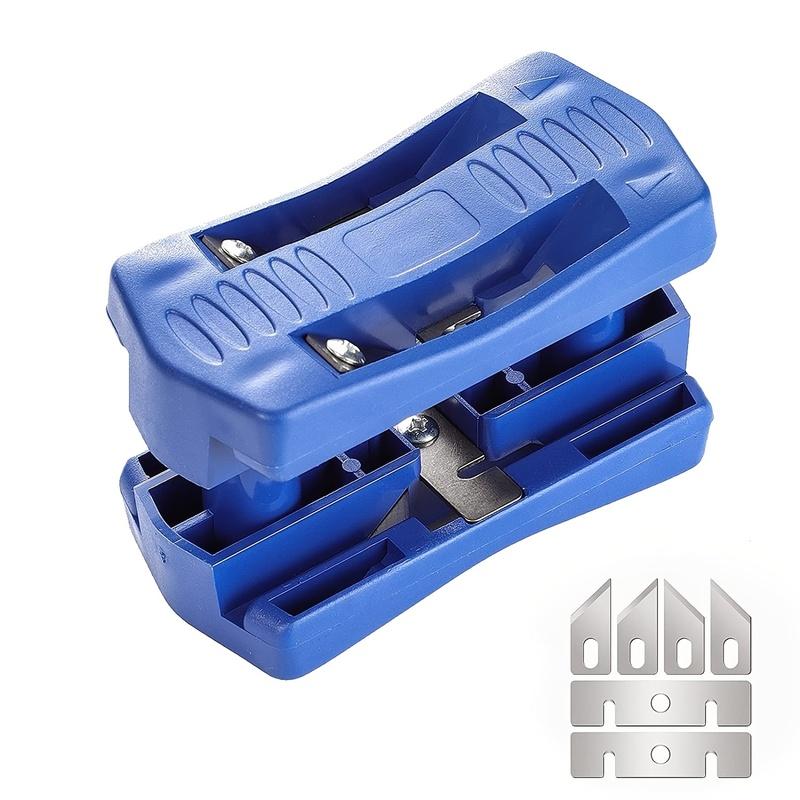 Manual Edge Banding Trimmer Tool, PVC Straight Edge Cutter, Flush Trim Tool for Woodworking