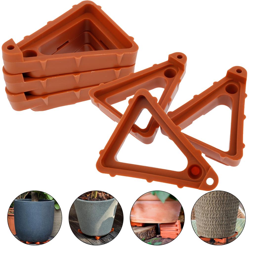 Подставка для цветочного горшка с невидимыми треугольными опорами Подставки для ножек Подставки для цветочных горшков Подставка для цветочного горшка Подставка для цветочного горшка Садовые принадлежности