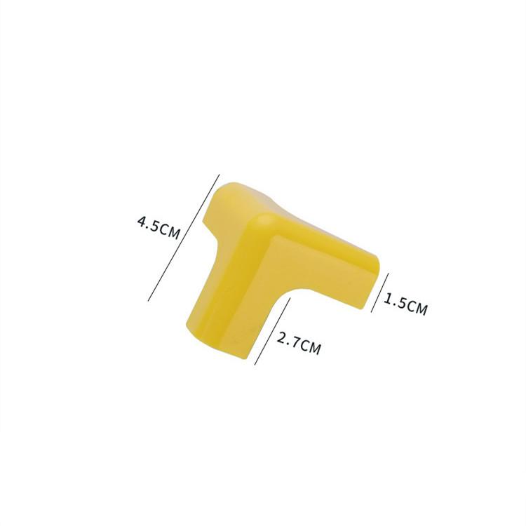 4 шт./компл., прозрачная защитная крышка L-образной формы для детской безопасности, угловая защита стола, защита детей