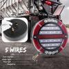 Round LED Tail Light with Sequential Turn signal lamp Stop Brake Light DRL For Truck Trailer Van Lorry RV Bus 4x4 Pickup 12V 24V