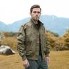 Spring and Autumn Casual Men's Bomber Jacket Tooling Style Military Training Jacket Retro Baseball Uniform Men's Trend