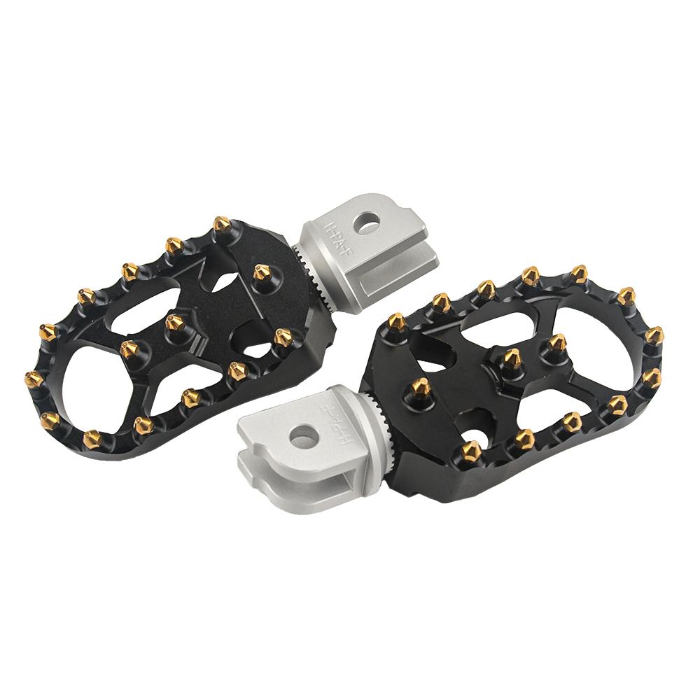 Motorcycle Foot Rests Pedals For Harley Softail Street Bob FXBB Low Rider ST FXLRST Breakout 114 FXBRS Front Foot Pegs Footpegs