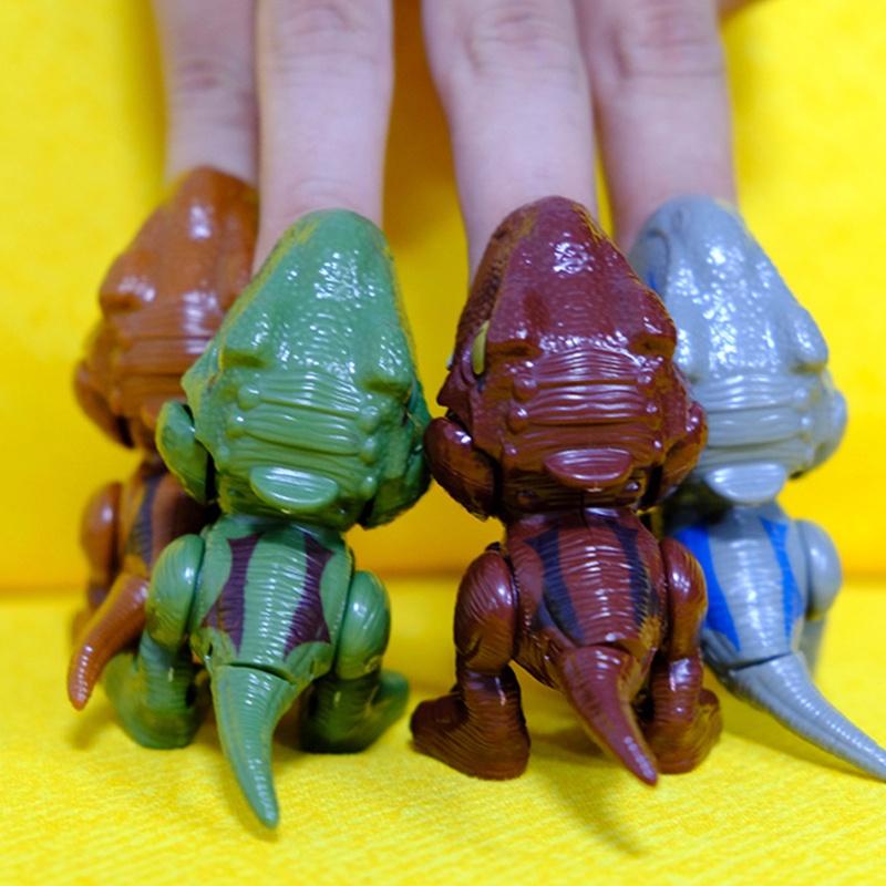 1 шт., игрушка-динозавр с пальцем в подарок, хитрый тираннозавр, парк Юрского периода, модель, интерактивная кусающая рука, креативный динозавр, ребенок