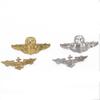Us Wings Military Command Master Aviator Metal Wings Badge Pin Brooch