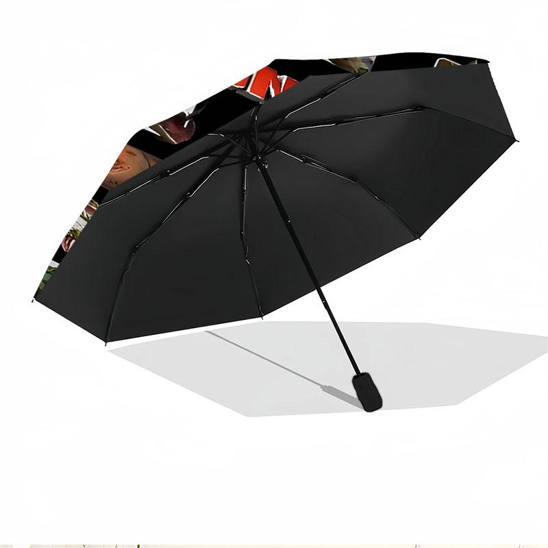 How to Train Your Dragon Print Automatic Open Close Umbrella, Portable Foldable Umbrella, for Outdoor Commute Camping Trip, Ideal Birthday Gift