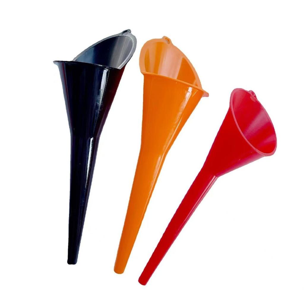 Компактная пластиковая воронка с длинным носиком для моторного масла, автомойки и заправки мотоциклов