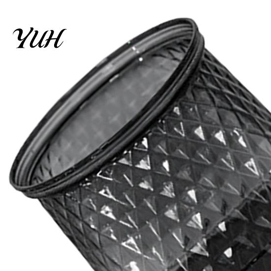 Small Plant Nursery Pot Self Watering Planter for Indoor Plants, Transparent Hydroponic Planter, Decorative Flower Flowerpot with Wick Rope