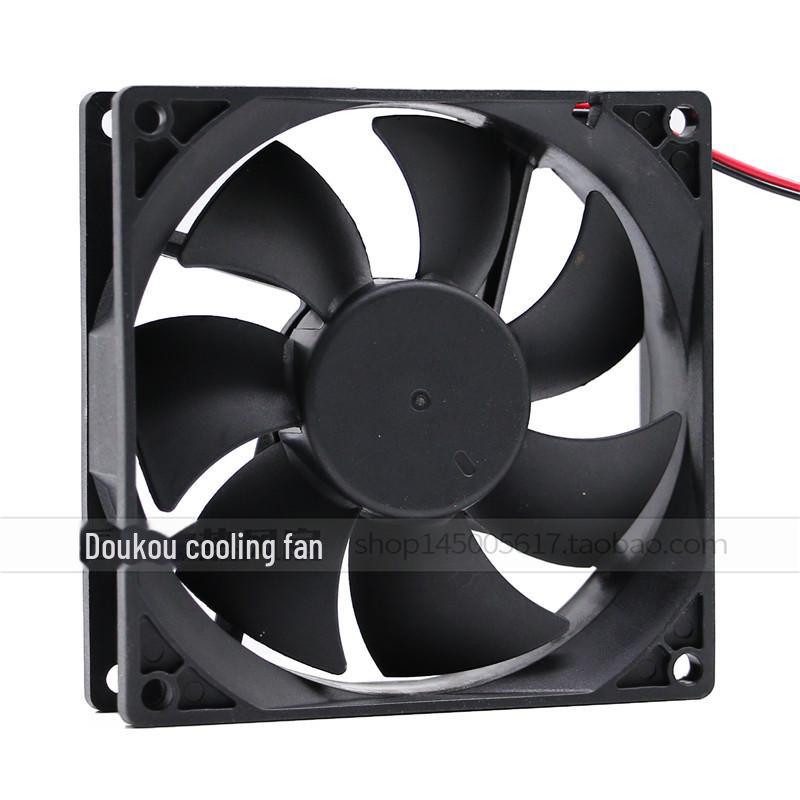 24 В 0,3 А небольшой квадратный вентилятор охлаждения для сварочного аппарата - 9,2 см вытяжное отверстие