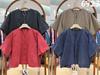we1116 autumn new women's round neck Japanese cotton shirt loose shirt top cardigan literary style ins
