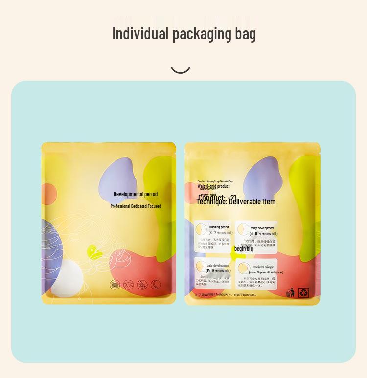 Ice Silk Girls' Training Bra - Junior High Sports Vest for Puberty