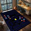 Ковер PacMan для гостиной, спальни, домашнего декора, крутой коврик с персонажем из фильма, игровой коврик для пола