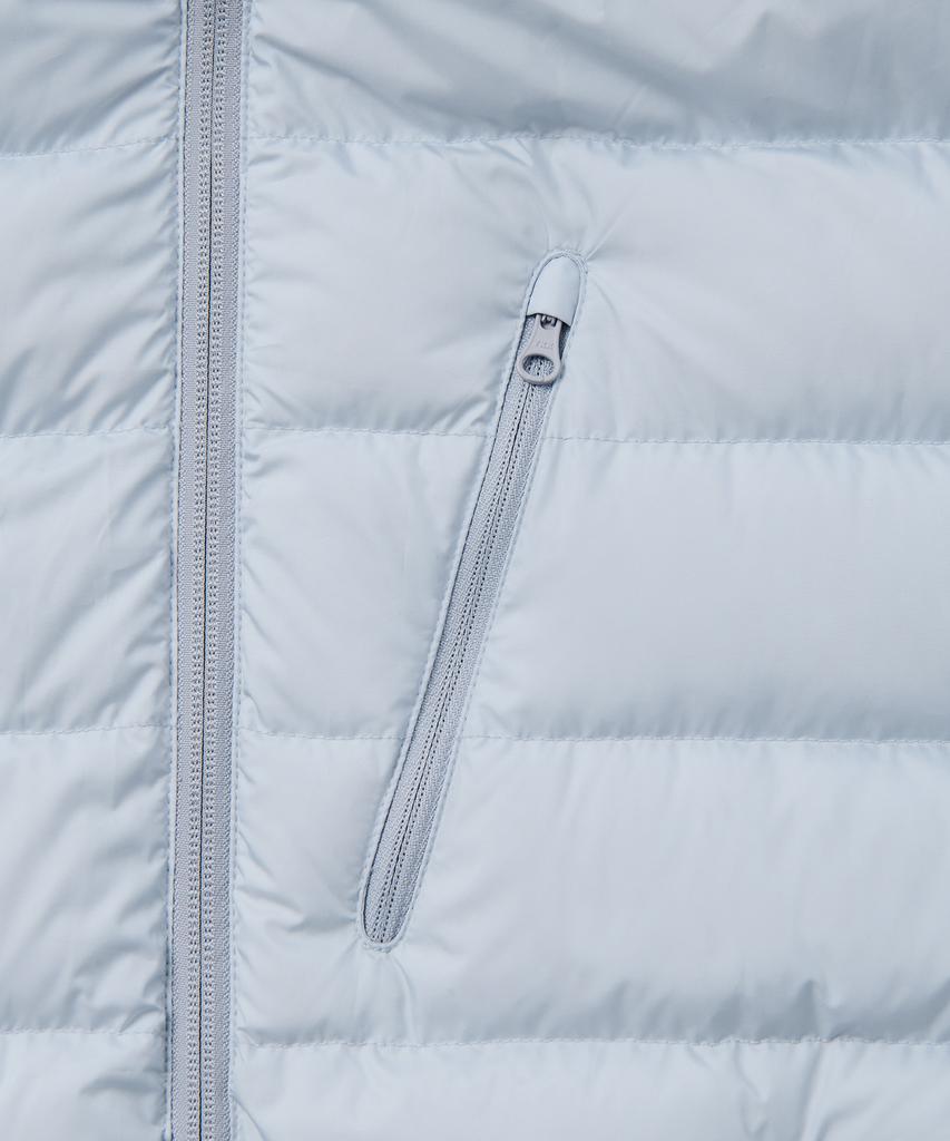 Musinsa Standard [City Leisure] Hooded Light Down Jacket [Cloudy Blue]