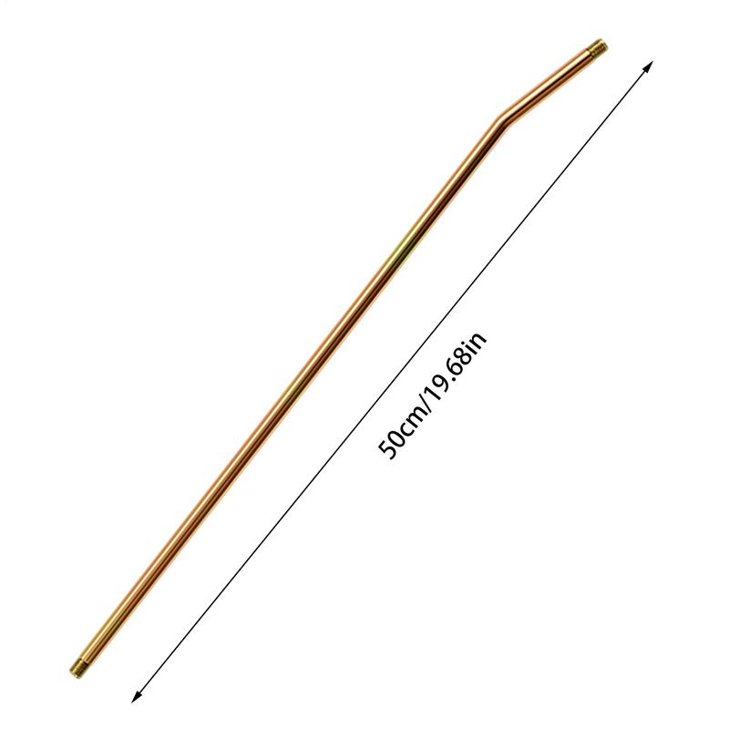 Удлинительные трубки для пресс-масленок 19,6 дюйма Металлический адаптер для пресс-масленки Износостойкие аксессуары для смазки Ручные инструменты