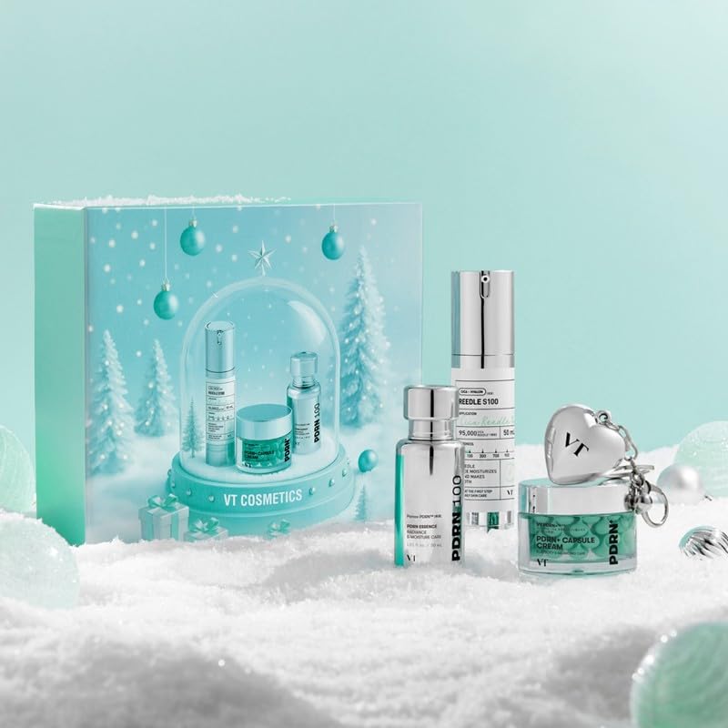 Праздничный набор VTCOSMETICS, Рождественский подарочный набор, Рождественский подарок, Праздничное лимитированное издание (Сияющий Праздничный Набор)