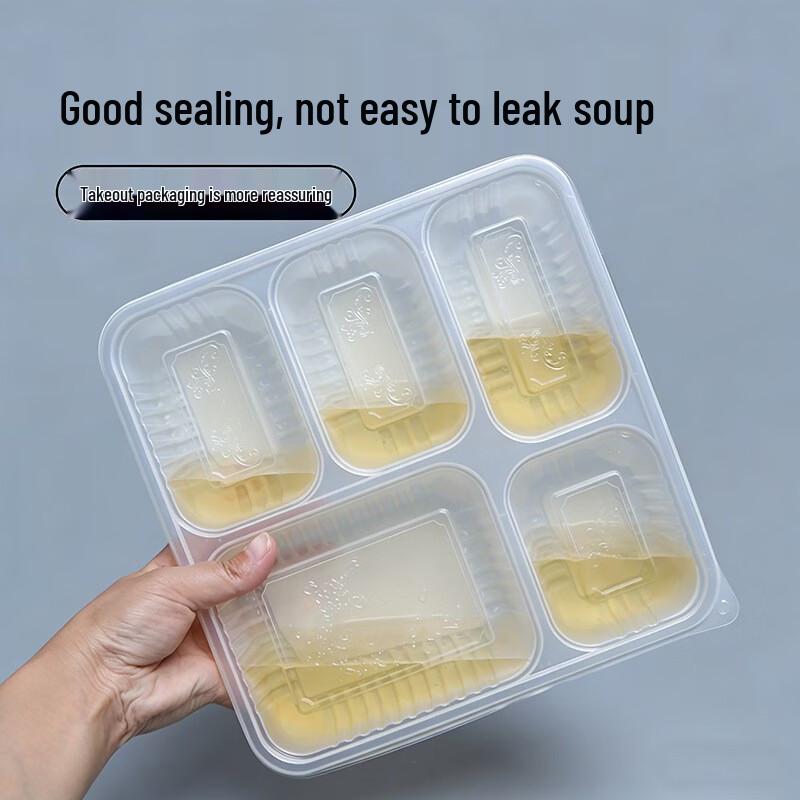 OEING Disposable Food-Grade Multi-Compartment Takeout Containers